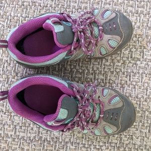 Kids Merrell hiking shoes